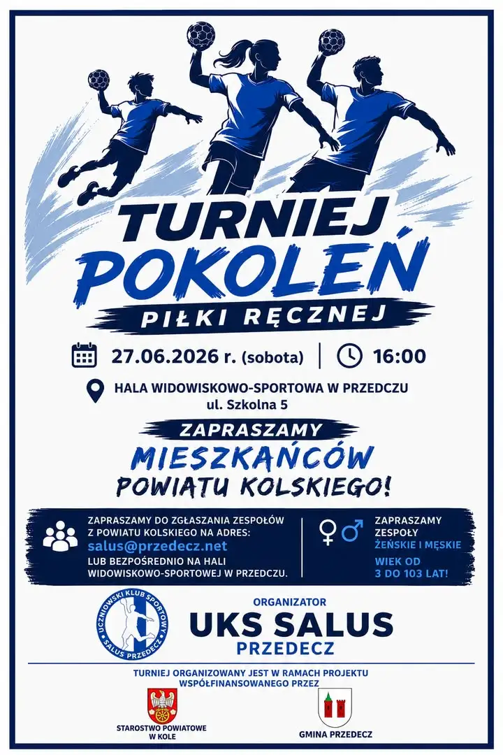 Turniej Pokoleń Piłki Ręcznej w Przedczu – sport, integracja i dobra zabawa