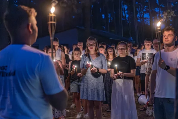 Campus Miriam 2026 w Skulsku: Młodzież pod namiotami łączy modlitwę z aktywnym wypoczynkiem