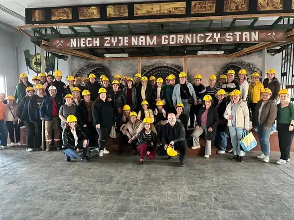 Dzień Kobiet Wiejskich w gminie Sompolno: panie z KGW zwiedziły Kopalnię Soli w Kłodawie