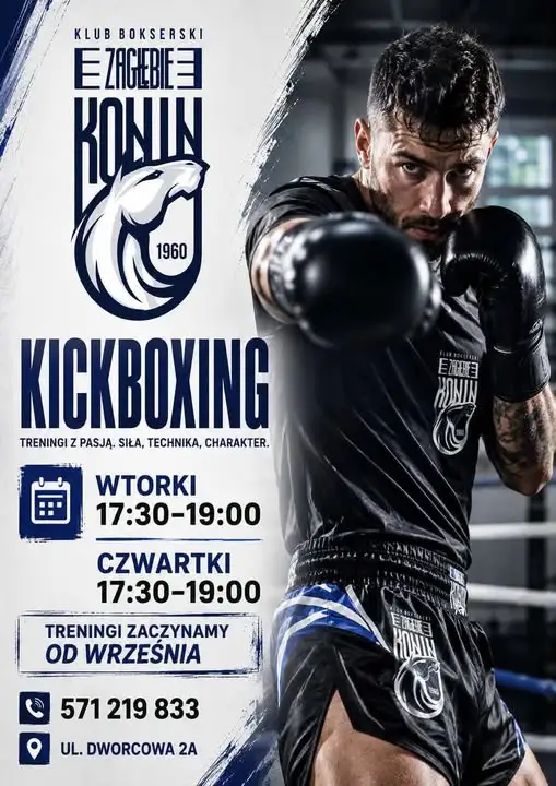 Kickboxing w Klubie Bokserskim ZAGŁĘBIE Konin – dołącz do sekcji!