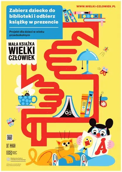 Mała książka – wielki człowiek: grodziecka biblioteka zaprasza przedszkolaki do czytelniczej przygody