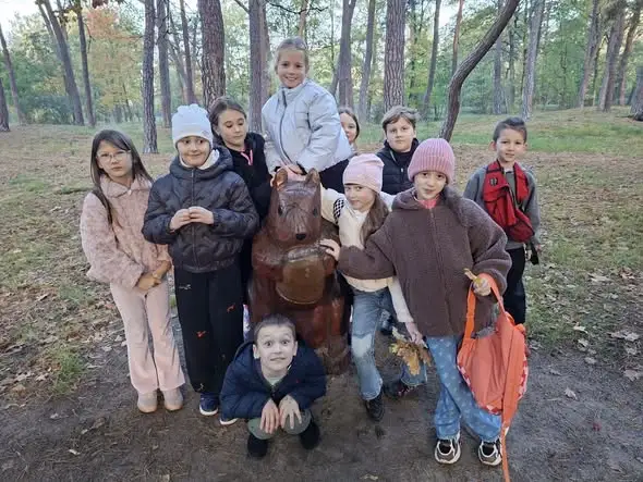 Jesienna wyprawa uczniów klasy 2ci do Parku Chopina w Koninie