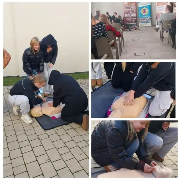 Uczennice z Konina uczyły się ratować życie podczas warsztatów RKO