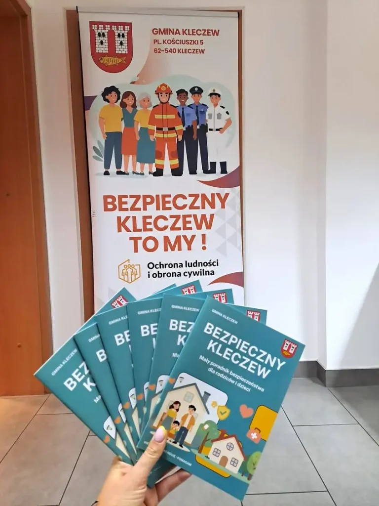 Gmina Kleczew wydała poradnik bezpieczeństwa dla rodziców i dzieci