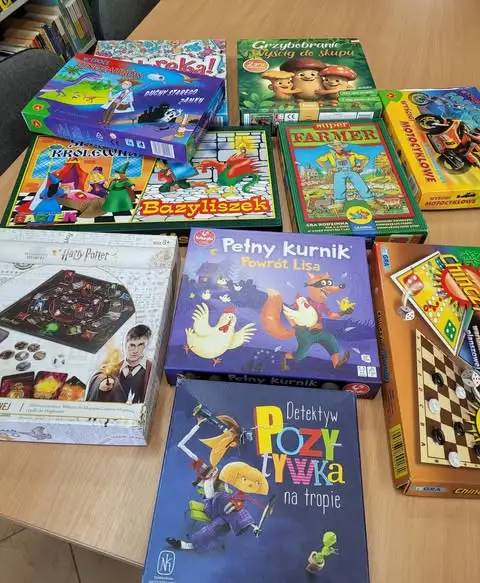 Dzień Gier Planszowych w bibliotece w Licheniu Starym – relacja z zajęć