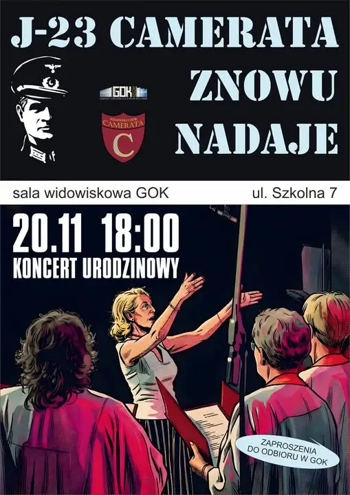 Rzgowski Chór Camerata świętuje 23. urodziny koncertem „J-23 – Camerata znowu nadaje”