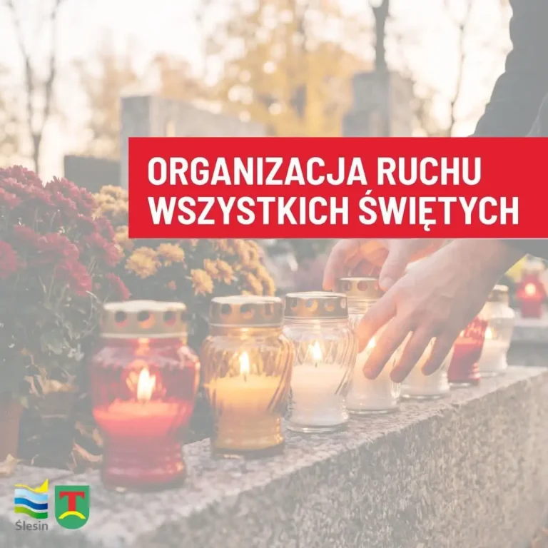 Ślesin: zmiana organizacji ruchu przy cmentarzu na Wszystkich Świętych